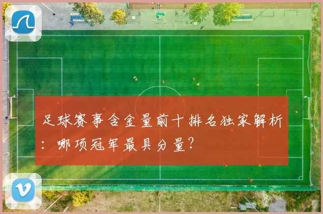足球赛事含金量前十排名独家解析：哪项冠军最具分量？